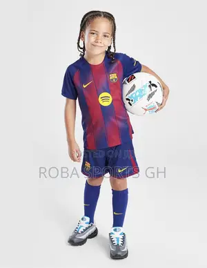 2025/26 Barcelona Kid’S Home Jersey