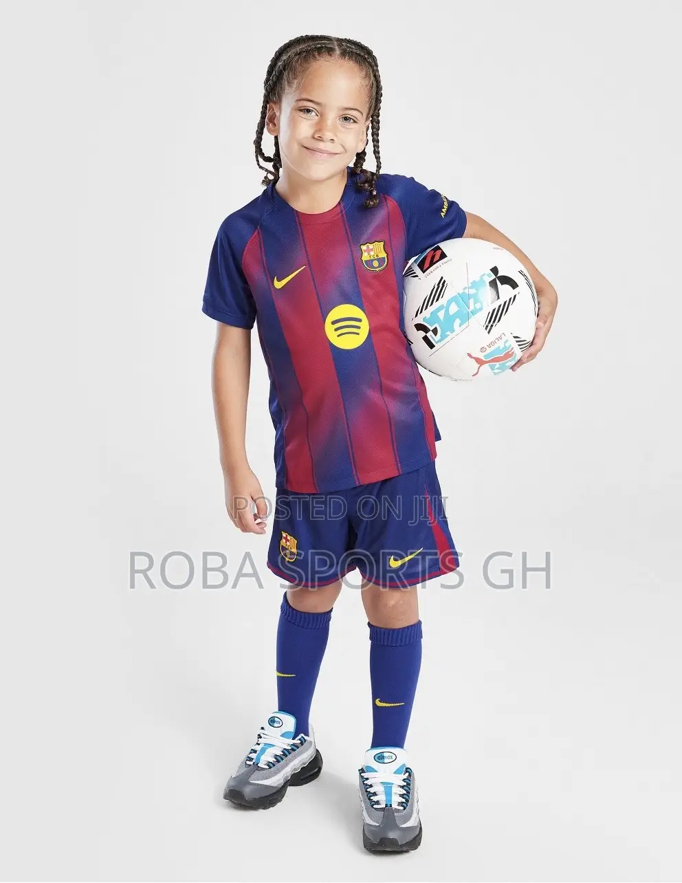 2025/26 Barcelona Kid’S Home Jersey