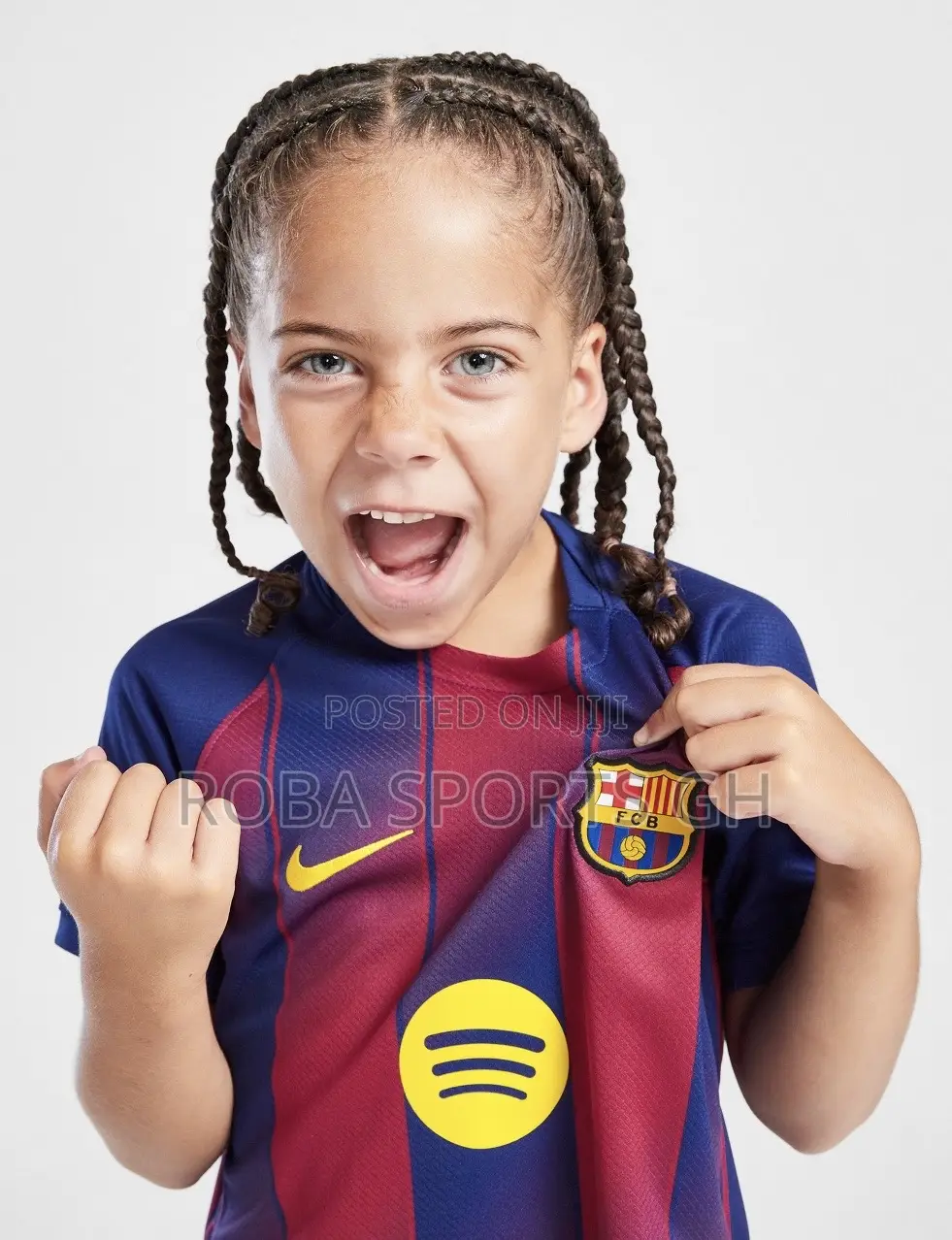 2025/26 Barcelona Kid’S Home Jersey