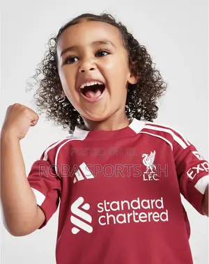 2025/26 Liverpool Kid’S Home Jersey