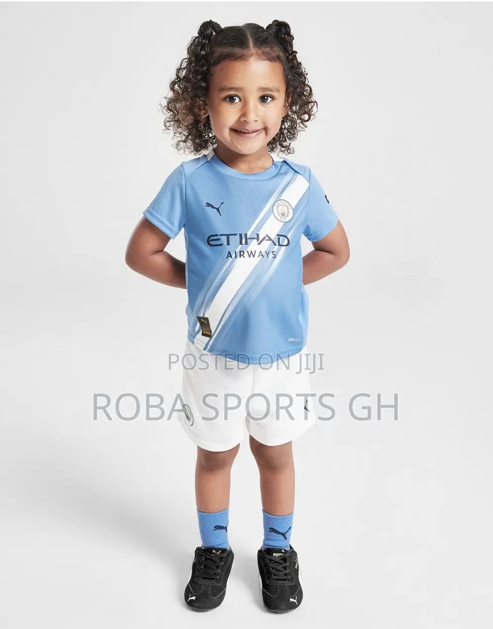 2025/26 Manchester City Kid’S Home Jersey