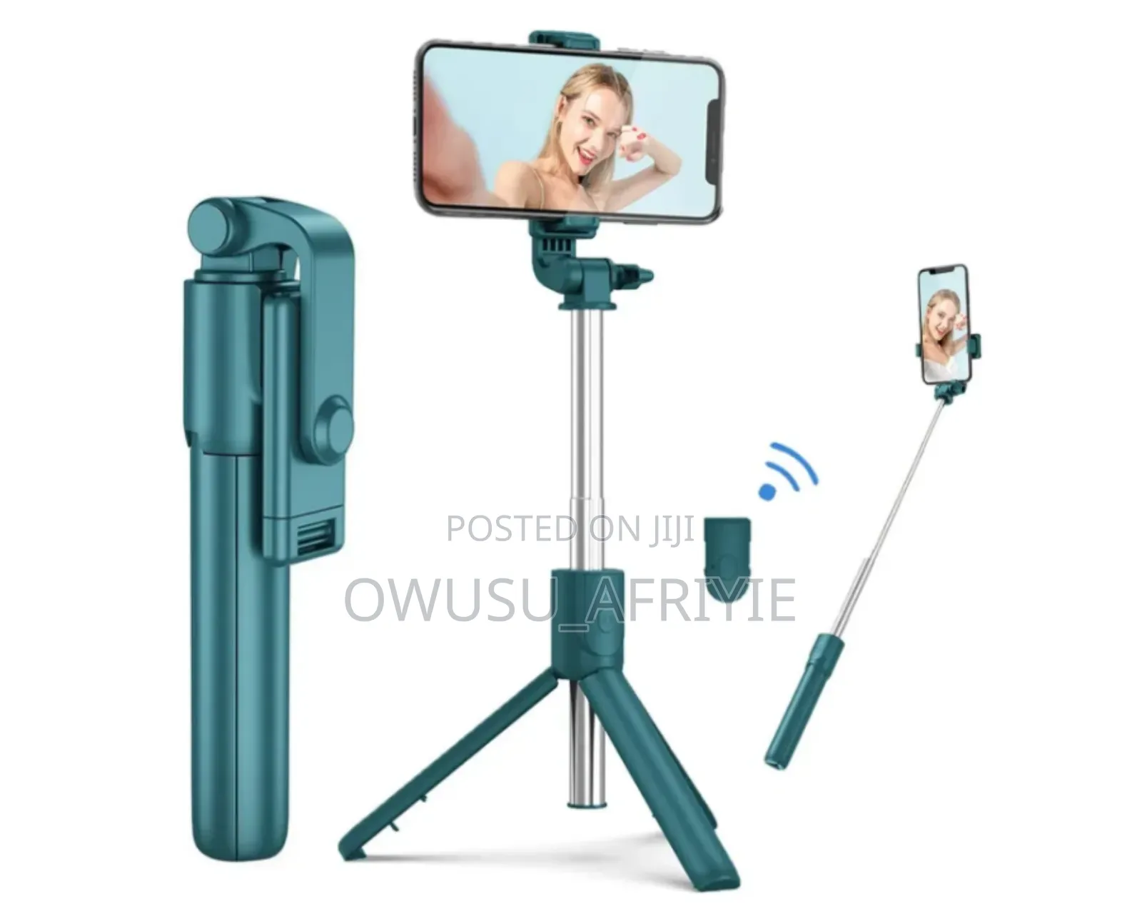 Remote Control Led Phone Holder Stand Selfie Stick (Christmas Promo)
