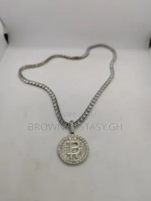 Bitcoin Iced Necklace