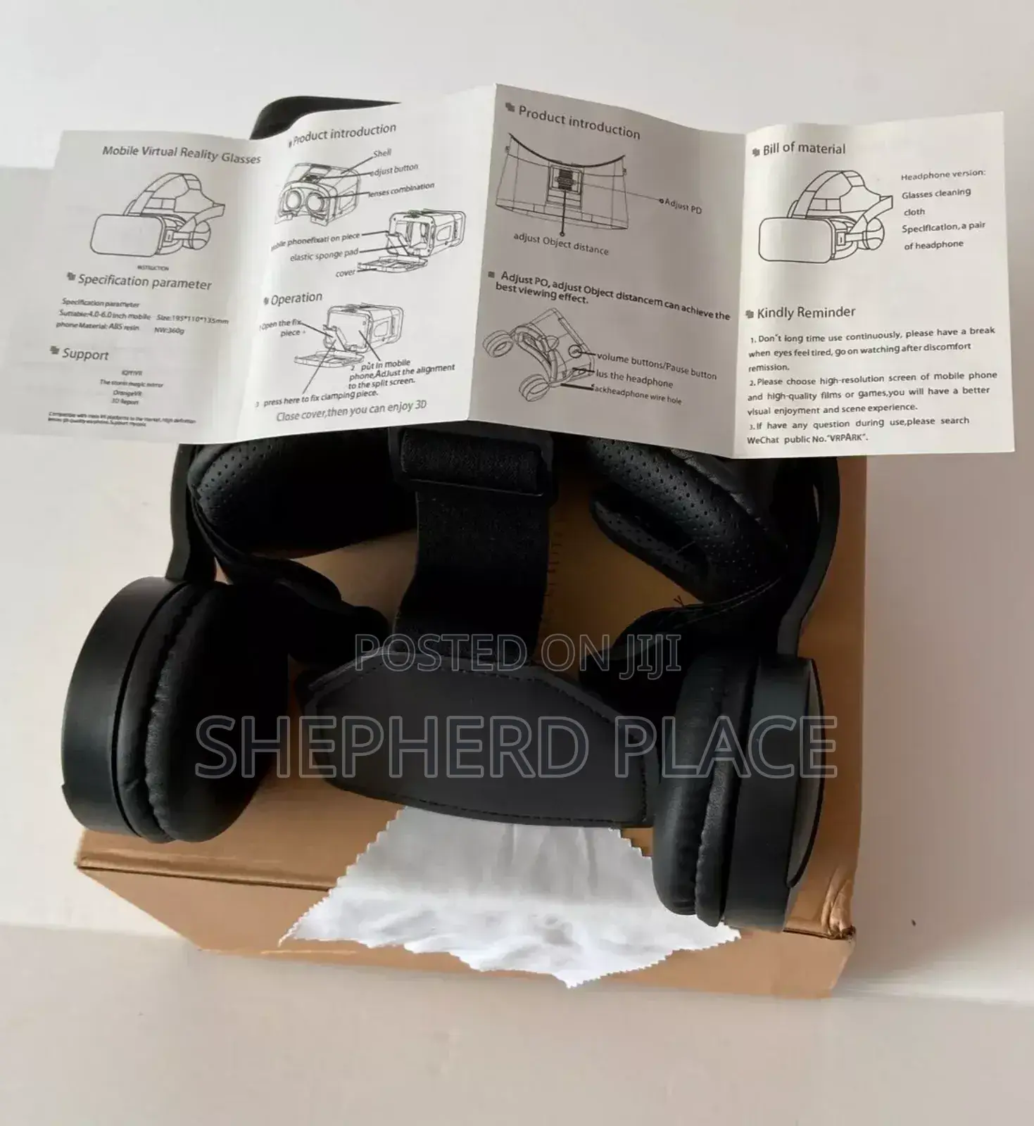 Virtual Reality Immersive Glasses Vrpark Vr Android iPhone
