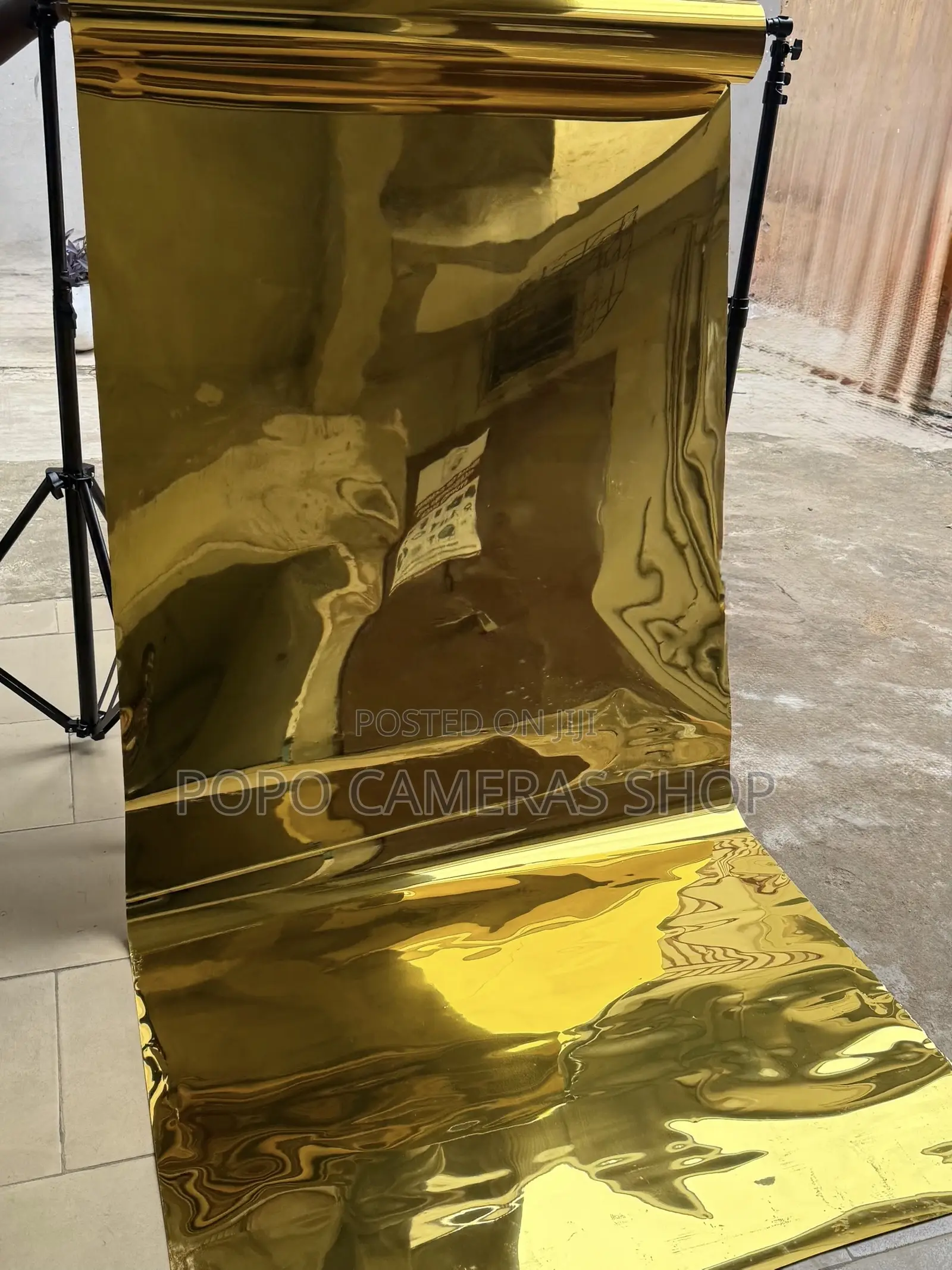 4x10ft Double Sided Gold Mylar Sheet