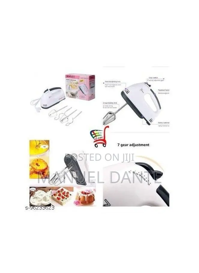 Scarlett Super 7 Speed Hand Mixer