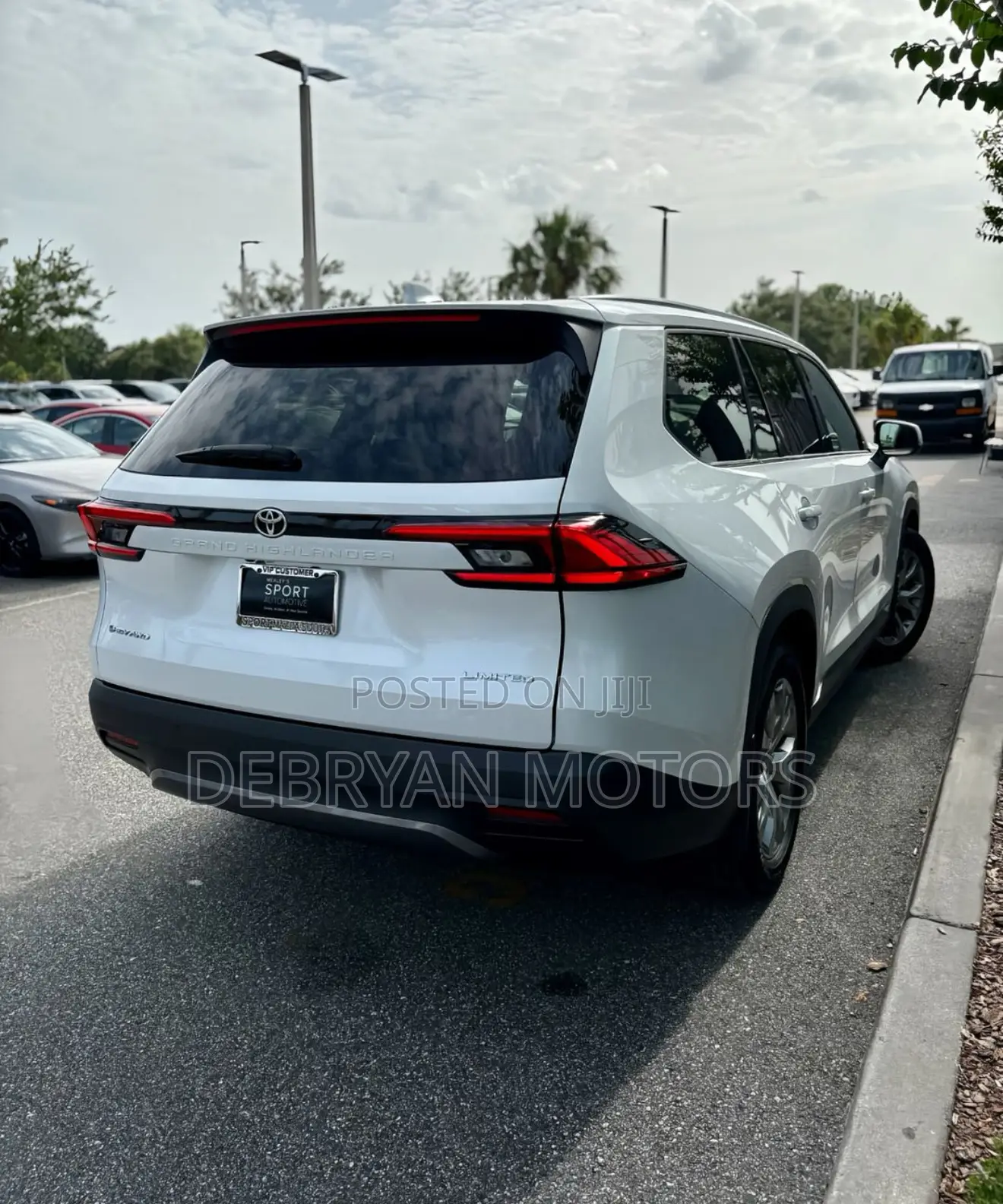 Toyota Grand Highlander Limited AWD 2024 White