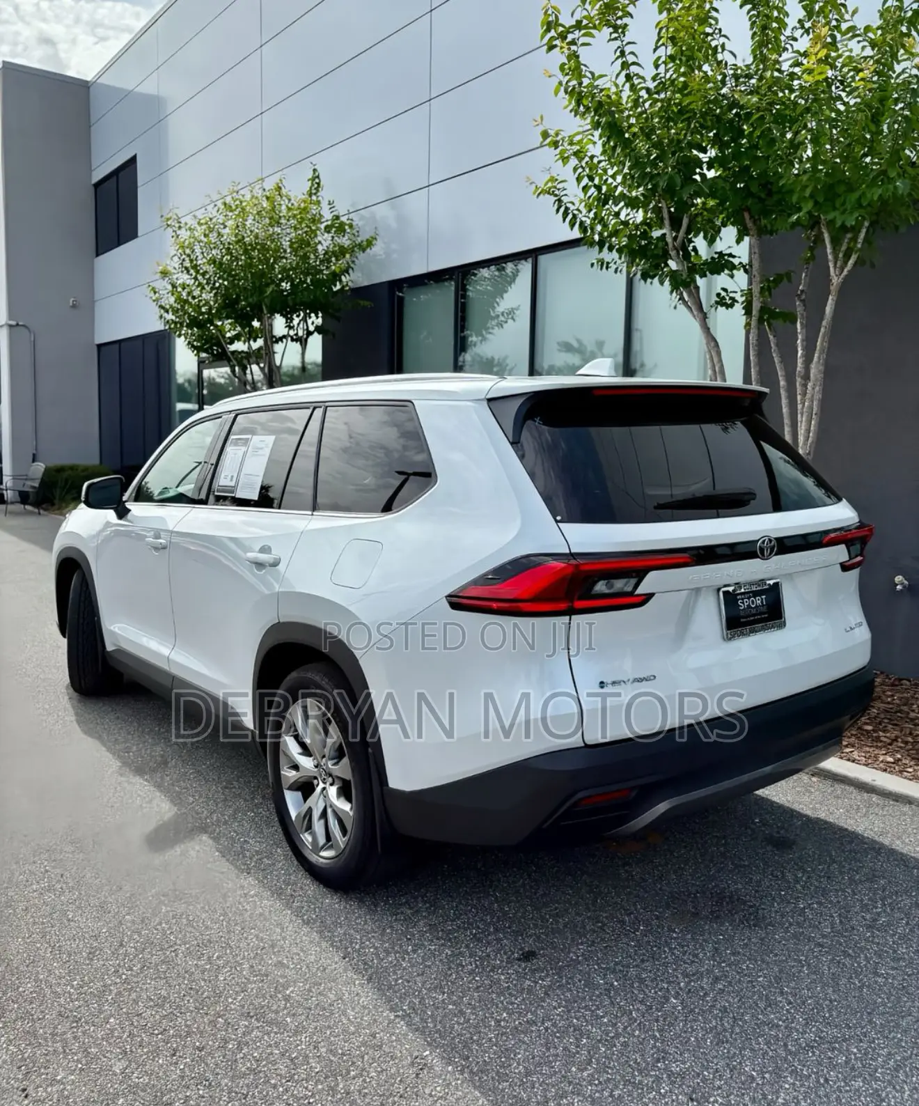 Toyota Grand Highlander Limited AWD 2024 White