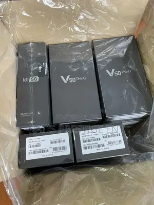 New LG V50 ThinQ 5G 128 GB Black
