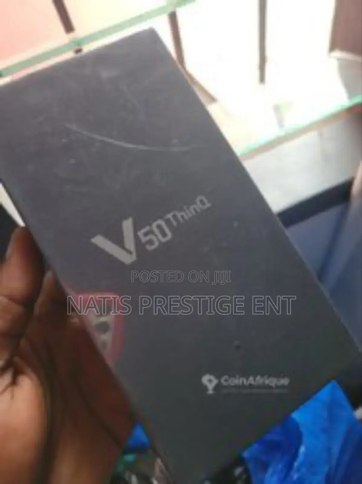 New LG V50 ThinQ 5G 128 GB Black