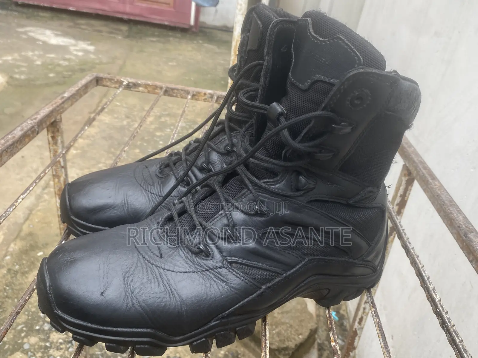 Full Leather Original Bates Army Boots