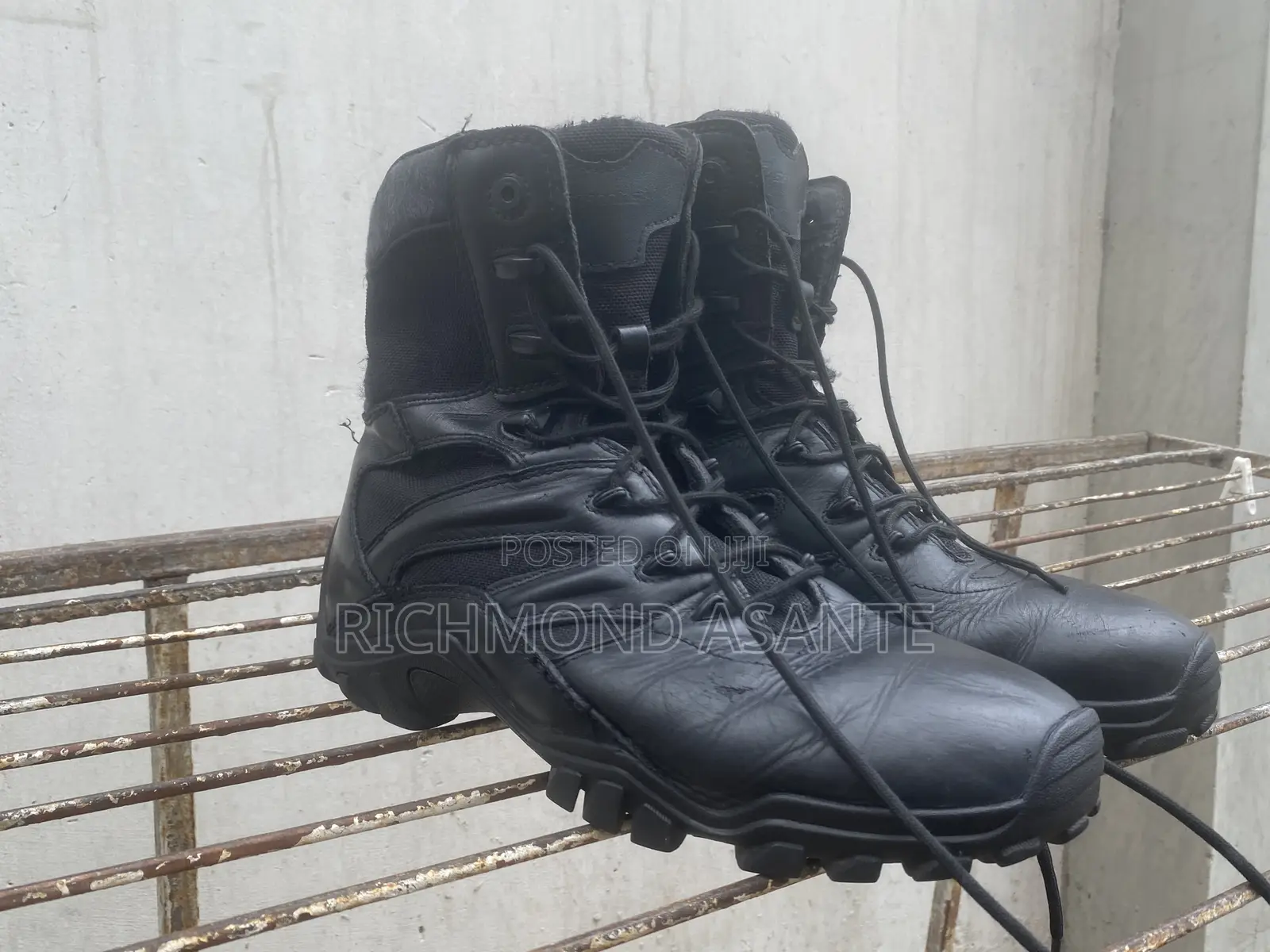 Full Leather Original Bates Army Boots