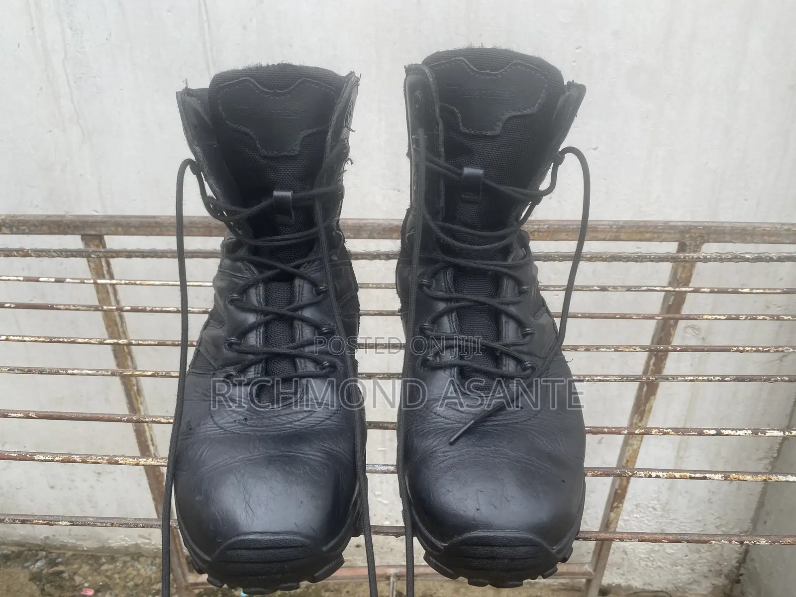 Full Leather Original Bates Army Boots
