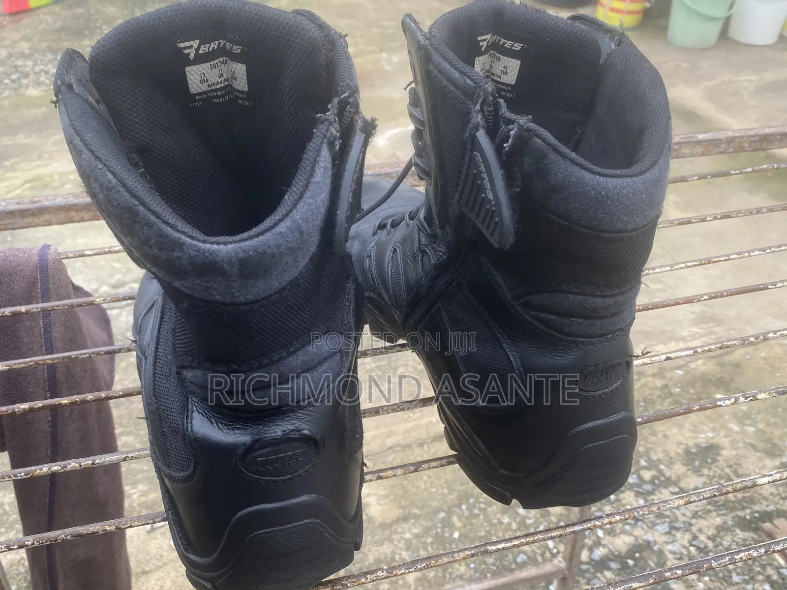 Full Leather Original Bates Army Boots