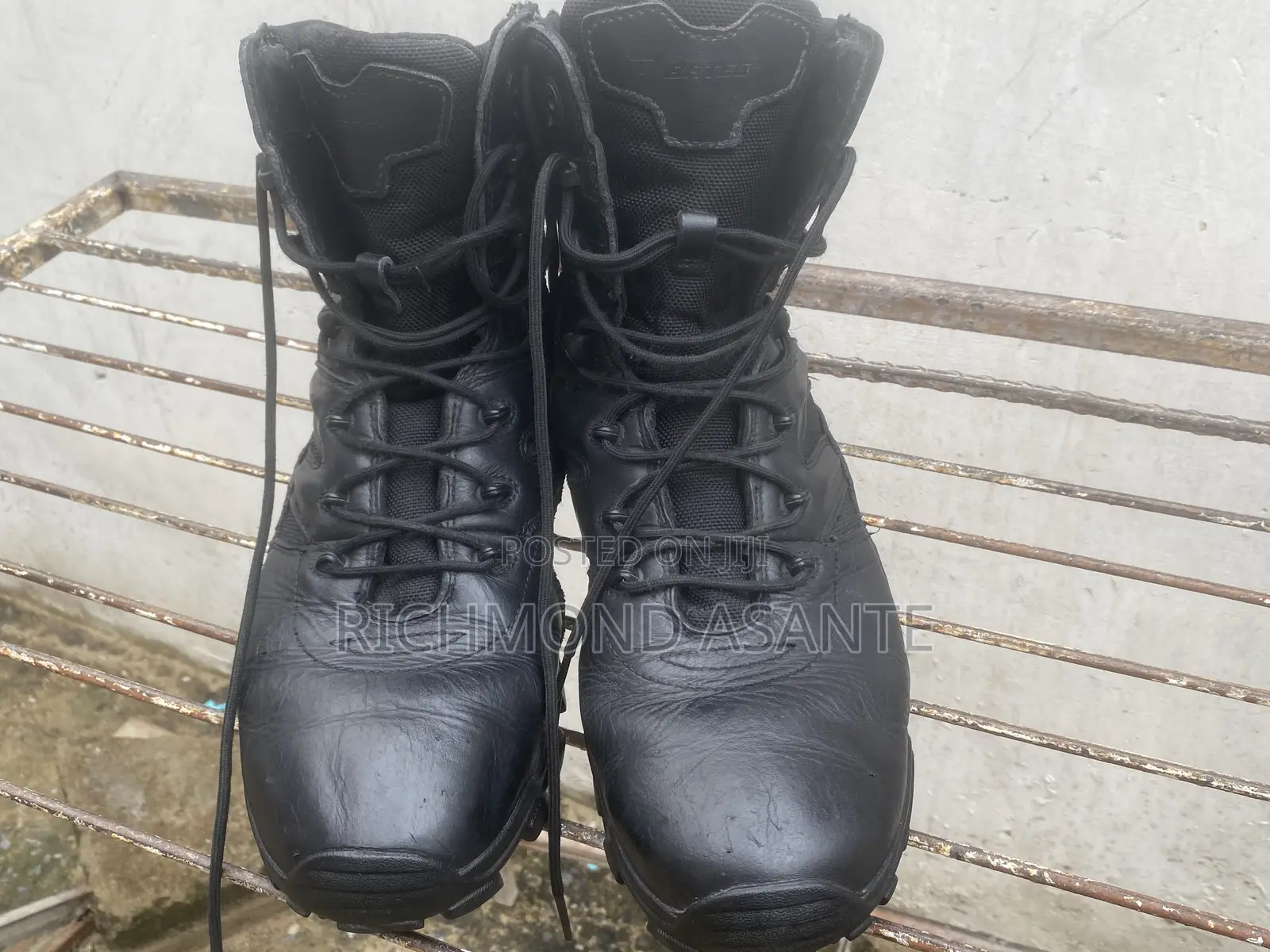 Full Leather Original Bates Army Boots