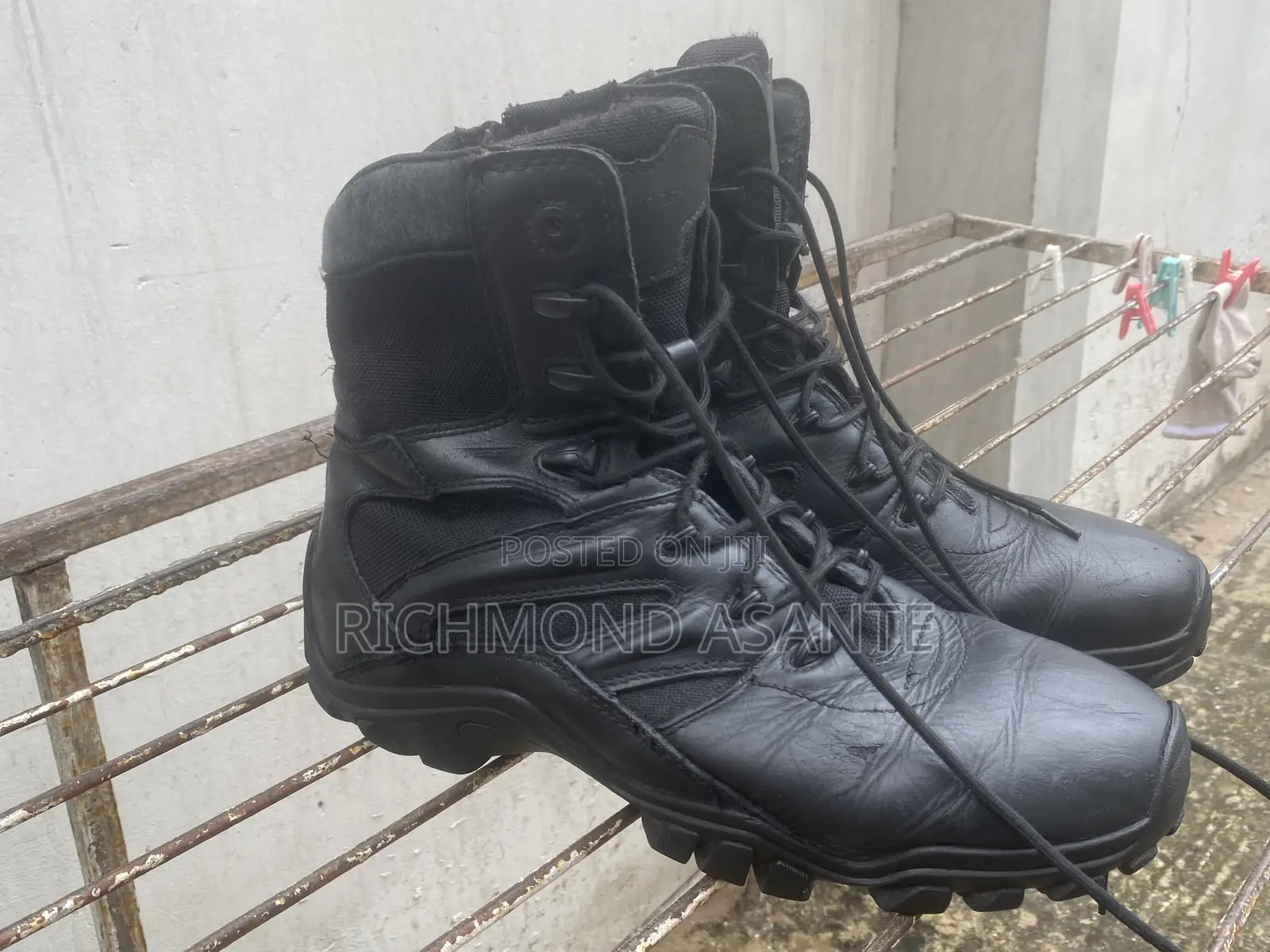 Full Leather Original Bates Army Boots