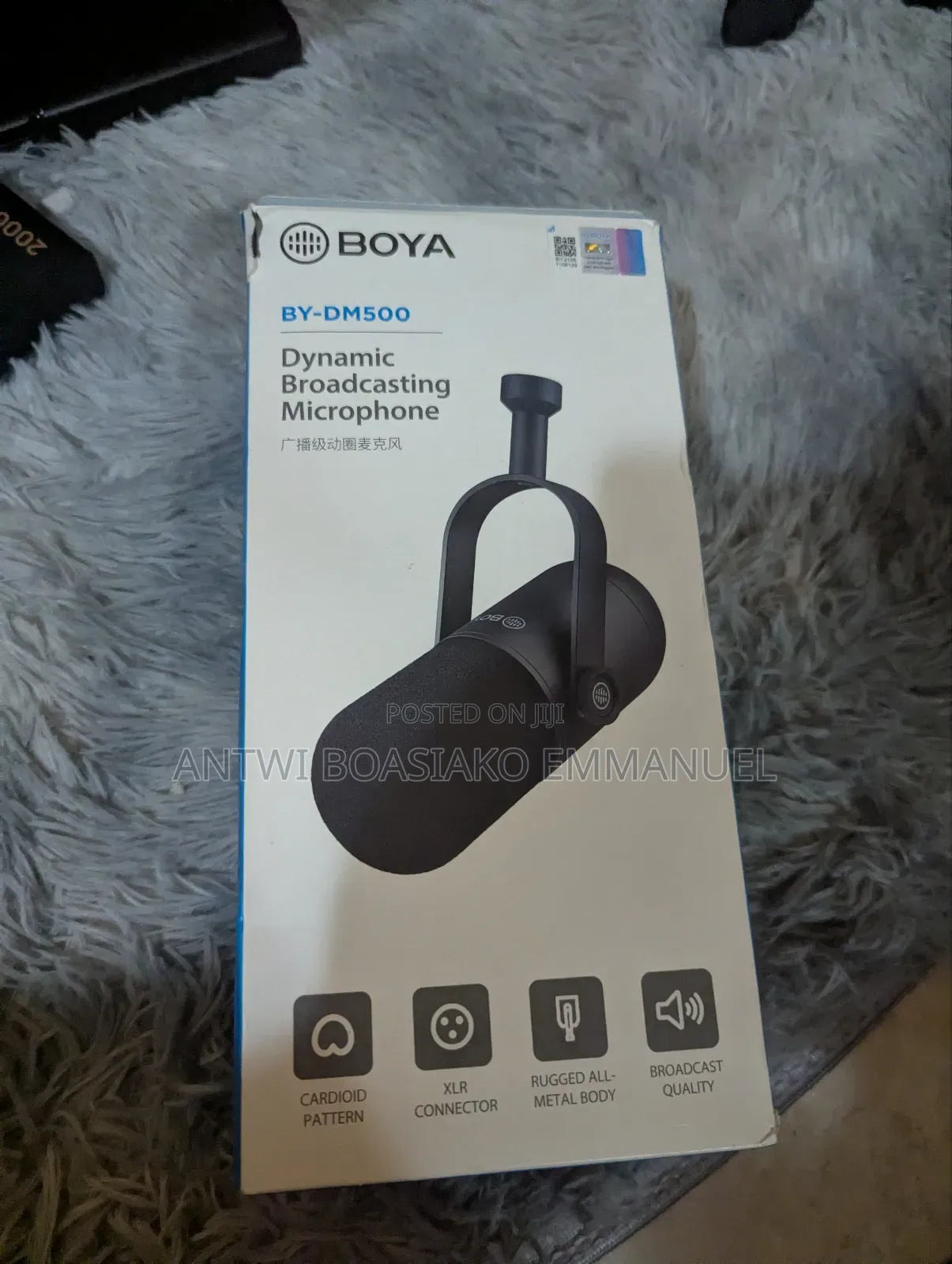 Boya by-Dm500 Podcast Microphone