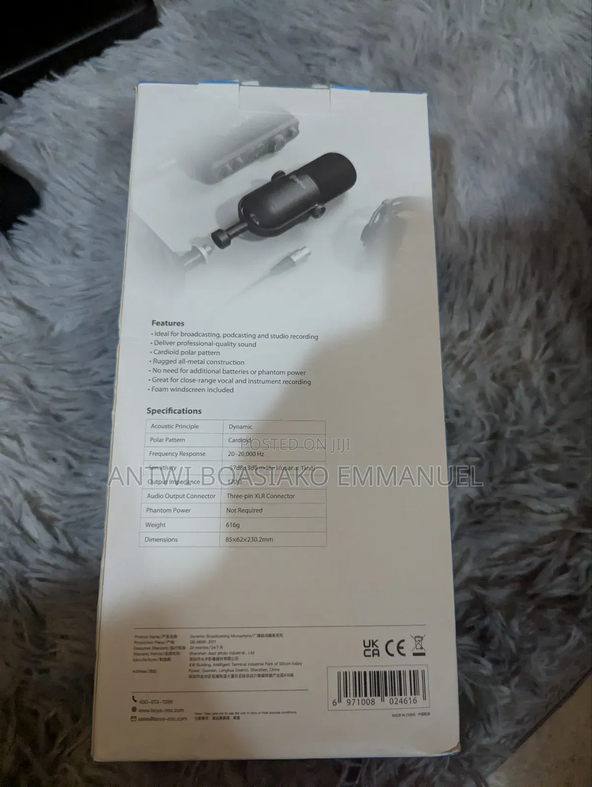 Boya by-Dm500 Podcast Microphone