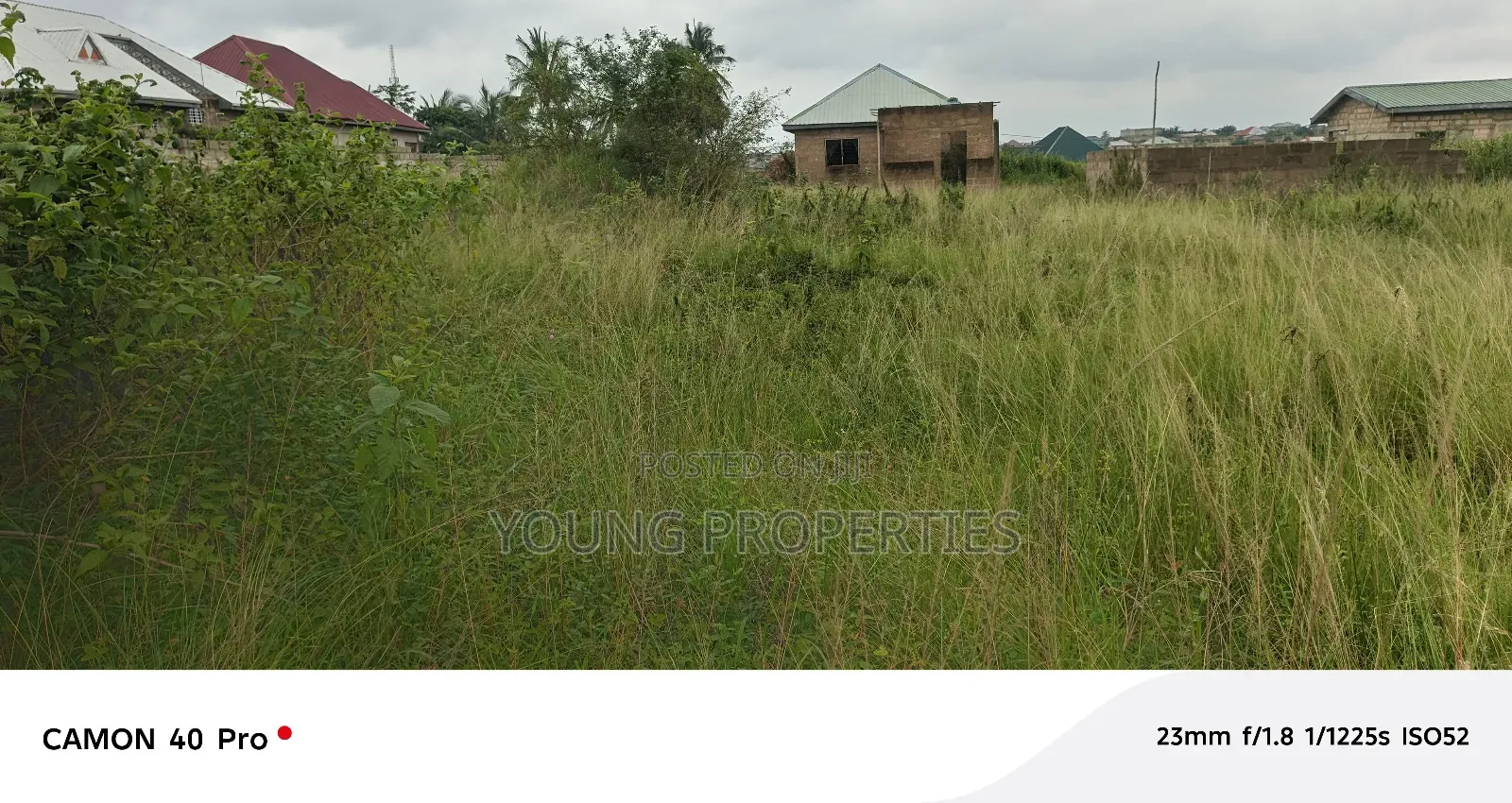 Half Plots of Land for Sale Amasaman Danchira 30,000