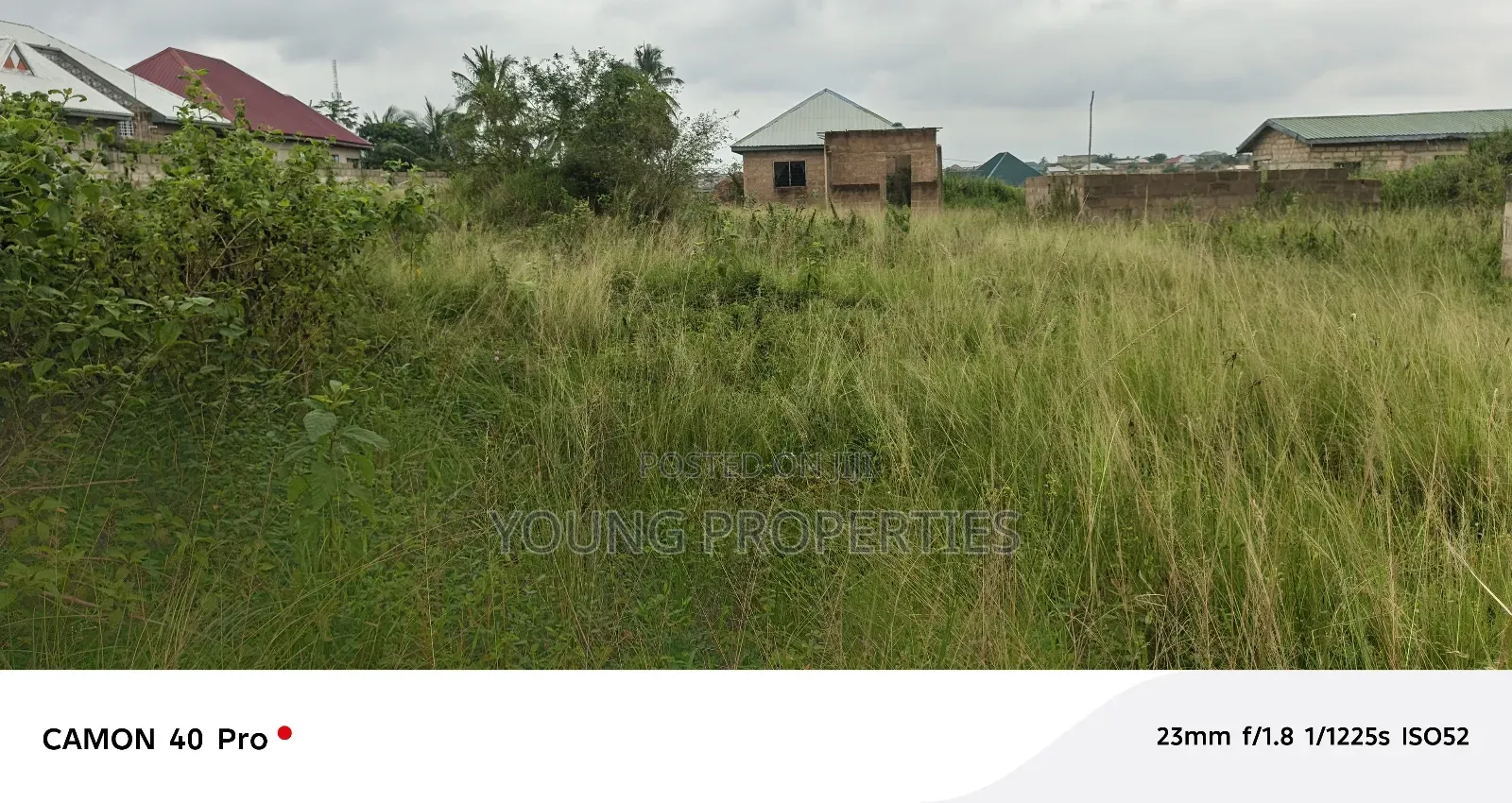 Half Plots of Land for Sale Amasaman Danchira 30,000
