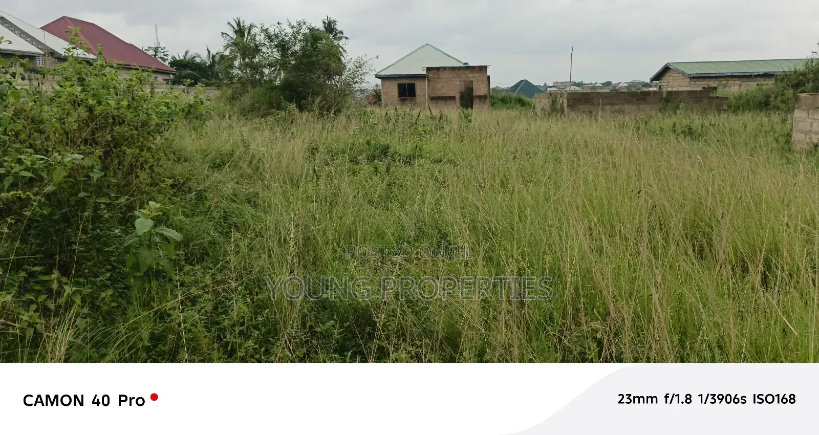 Half Plots of Land for Sale Amasaman Danchira 30,000