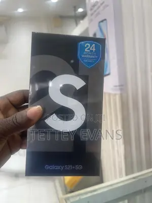 New Samsung Galaxy S21+ 5G 256 GB Black