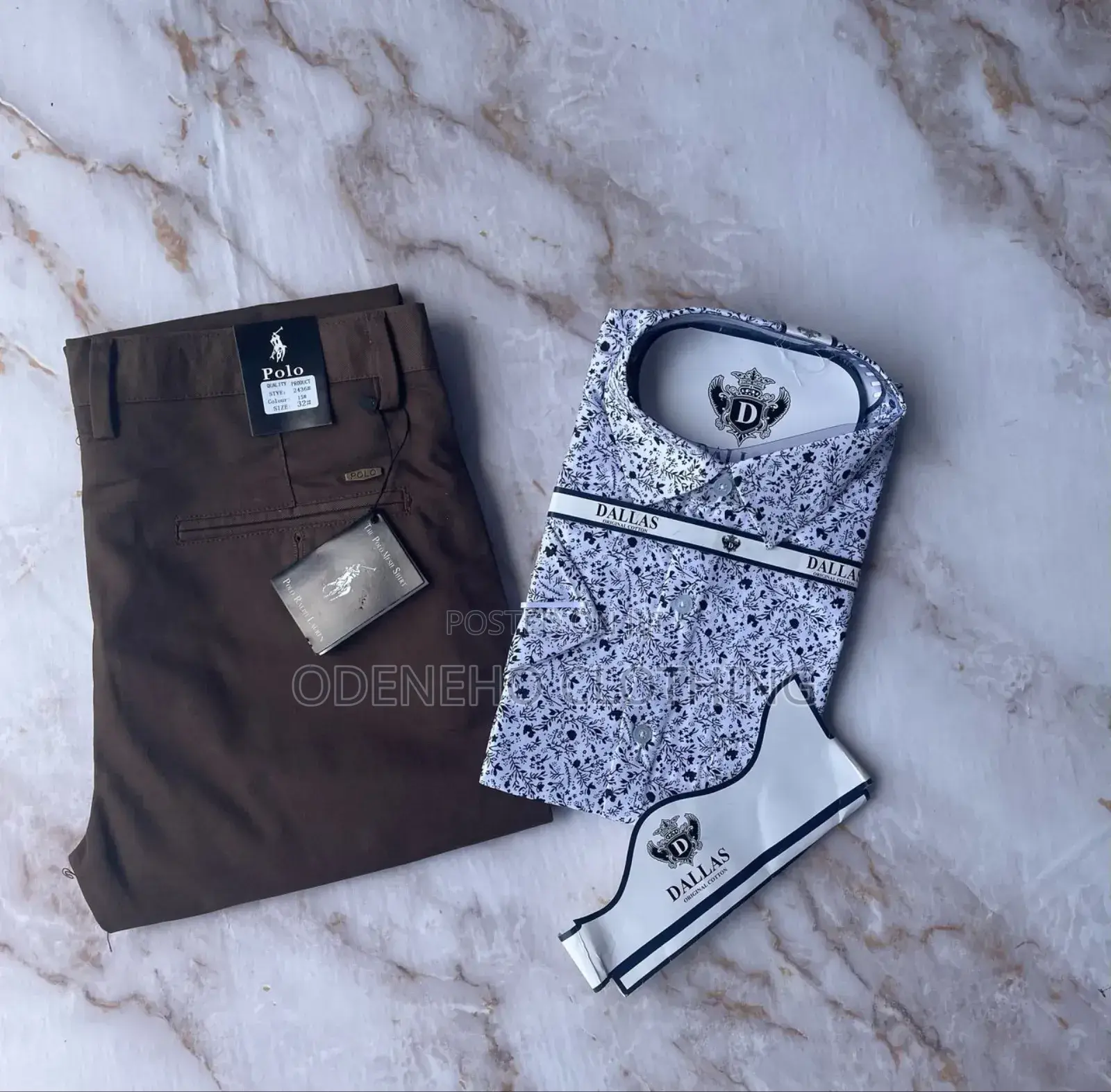 Shirt and Khaki Combo