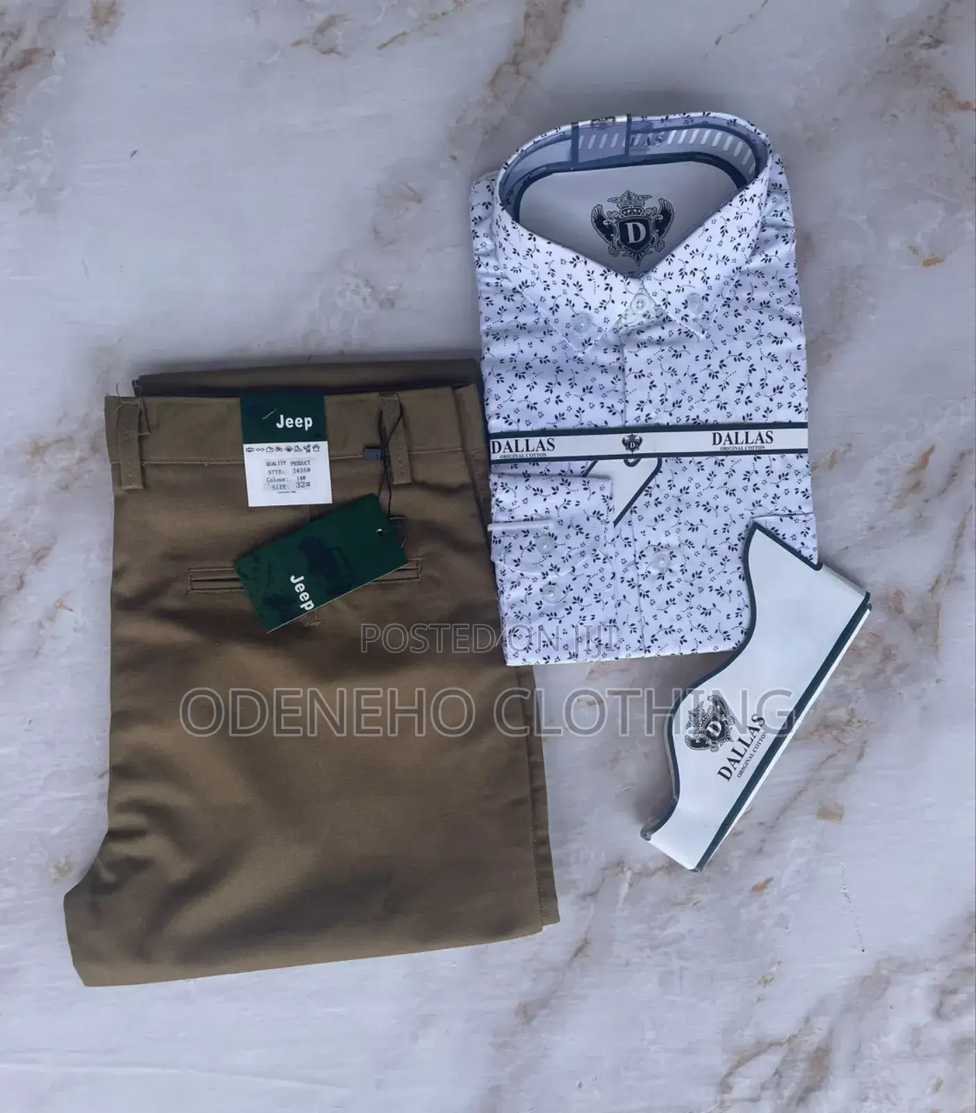 Shirt and Khaki Combo