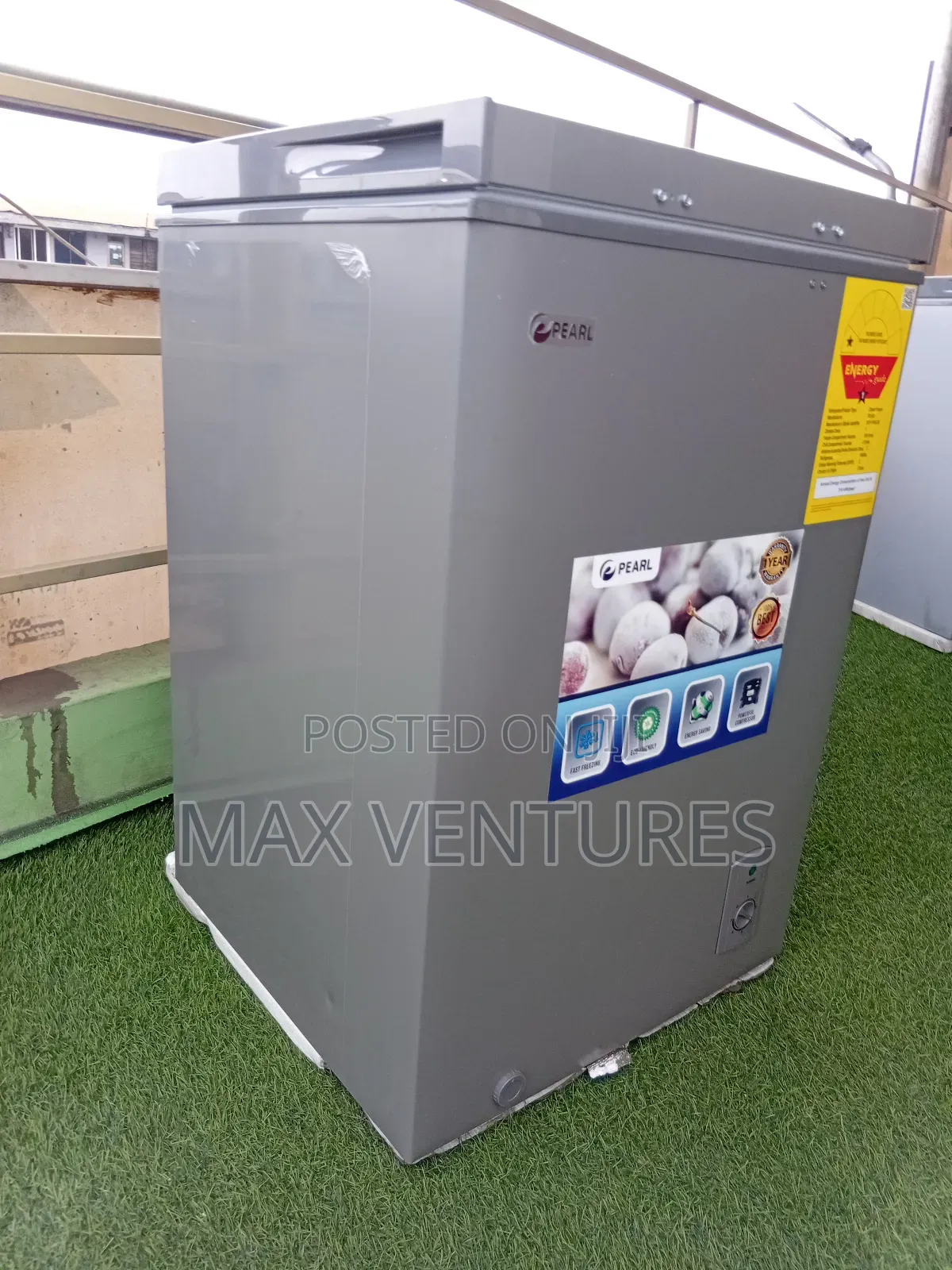 Gigantic 100l Pearl Energetic Chest Freezer System