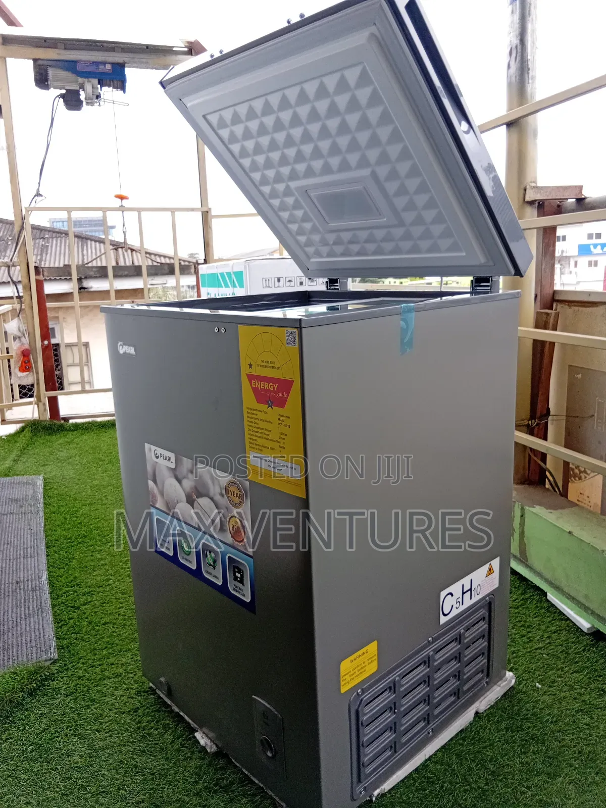 Gleeful PCF--2b Pearl Chest Freezer 100l Energy Set
