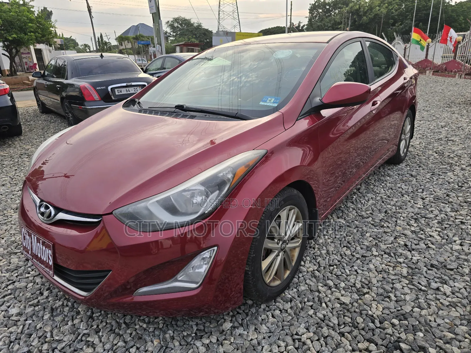Hyundai Elantra SE 4dr Sedan (1.8L 4cyl 6A) 2015 Burgundy