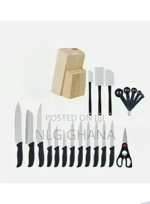 23-Piece Mainstays Stainless Steel Kitchen Knife
