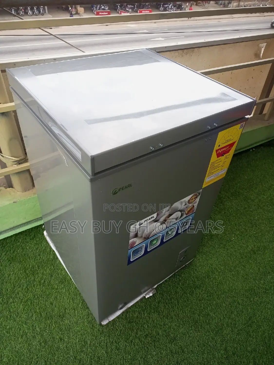 Agile 100l Pearl Chest Freezer Energetic System Set