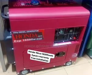 Heavy Duty Industry Honda Generator 15kva 16500watt Diesel