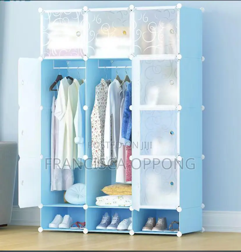 Portable Wardrobe With Shoe Rack