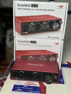 Focusrite Scarlett 2i2 3rdgen 2-In,2-Out Usb Audio Interface