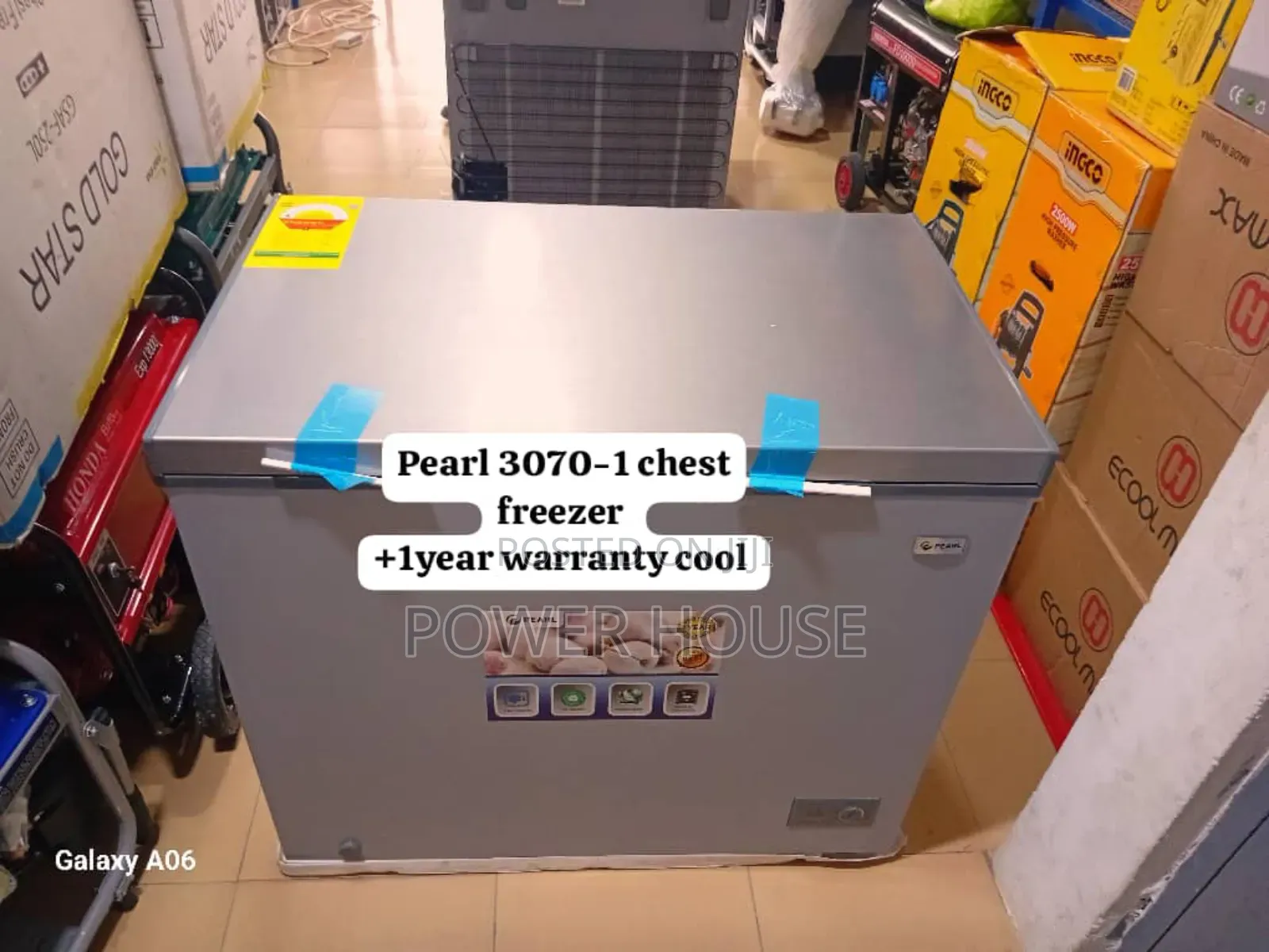 Treasure Cold Box Pearl 3070-1a Chest Freezer Cool