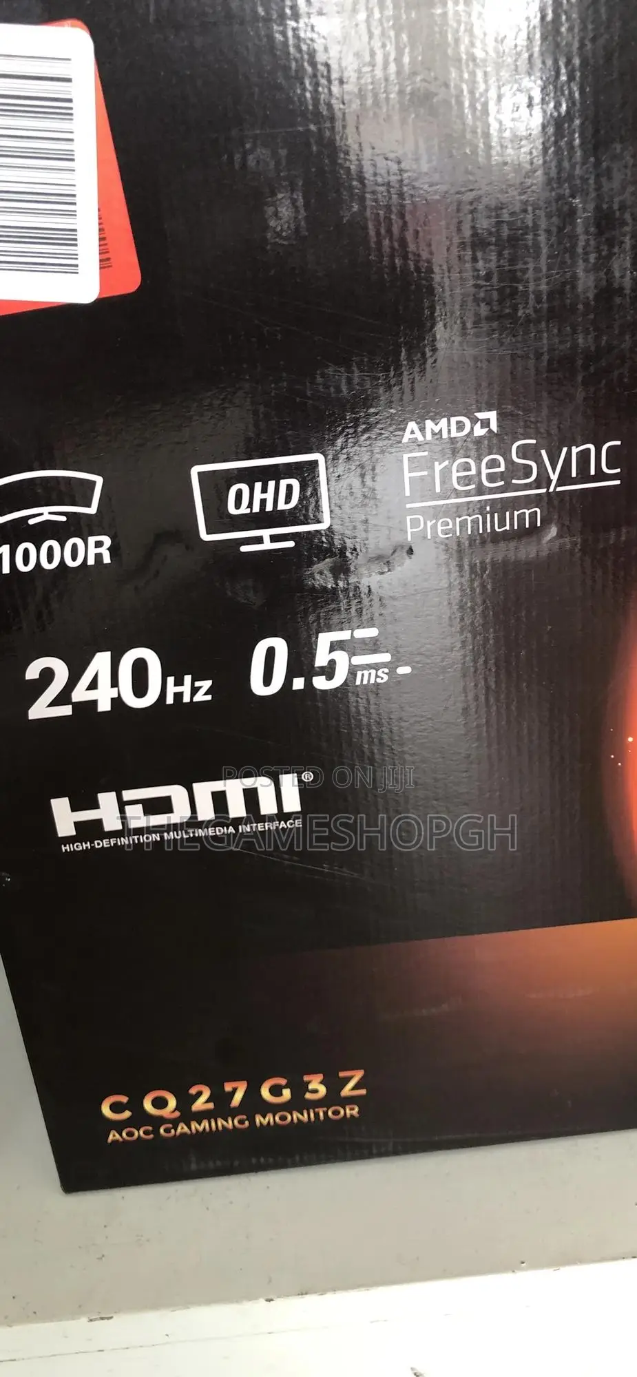 Aoc 27 Inches 240hz Gaming Monitor