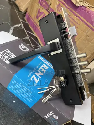Black Wooden Lock