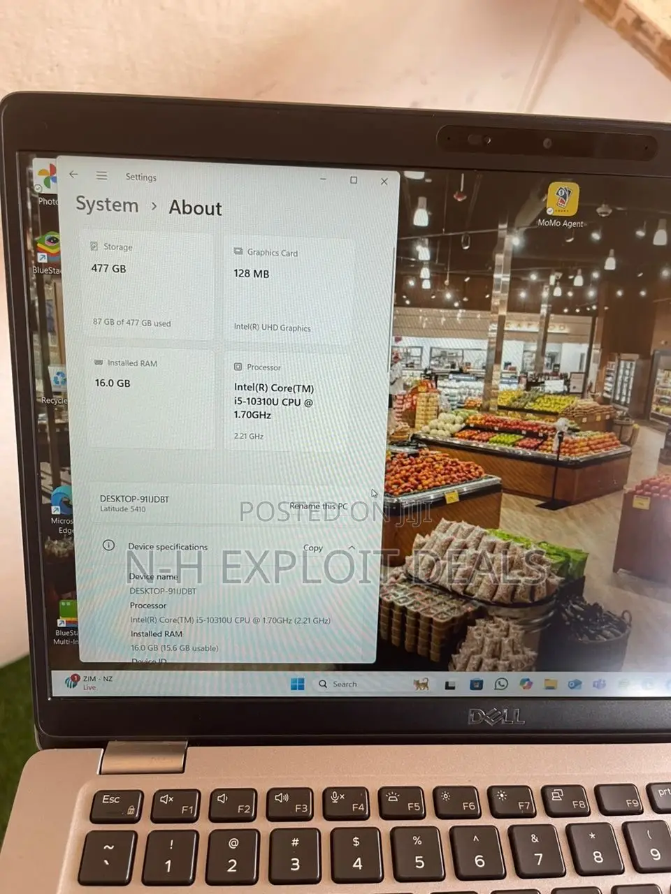 Laptop Dell Latitude 5410 16GB Intel Core I5 SSD 500GB