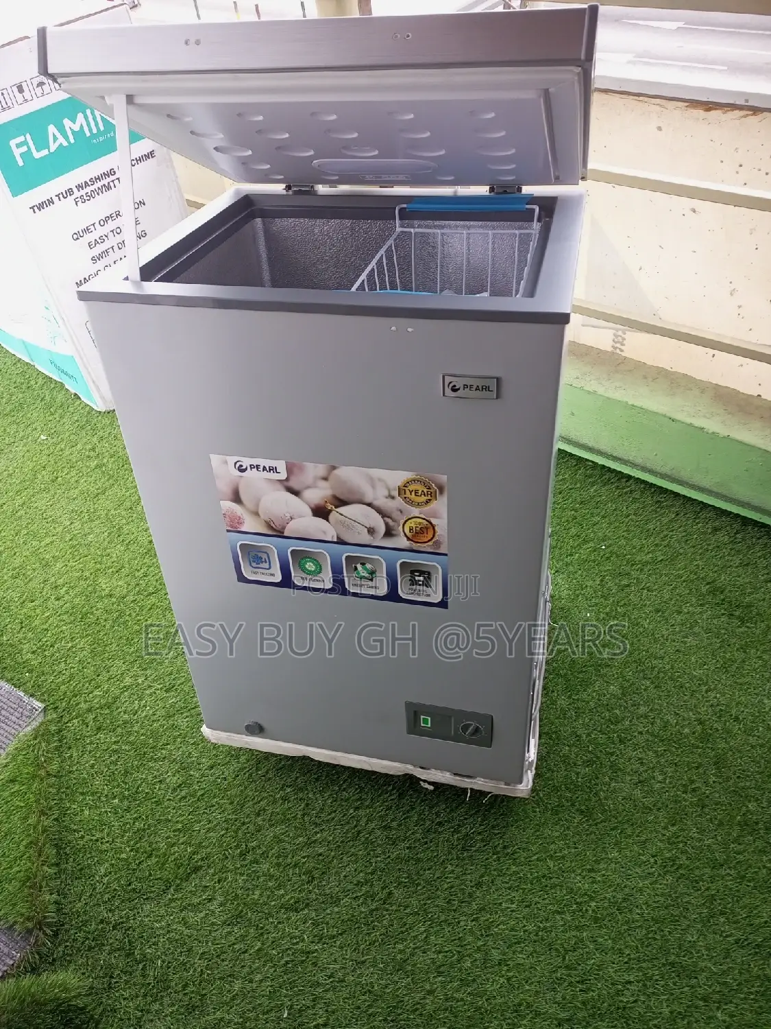 Beseech Pearl Chest 98l Freezer Systematic PCF-1360-1a