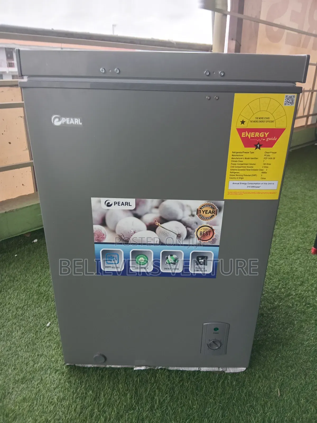 Brand New Model Pearl Chest Fridge 100l 100l Freezer Pearl