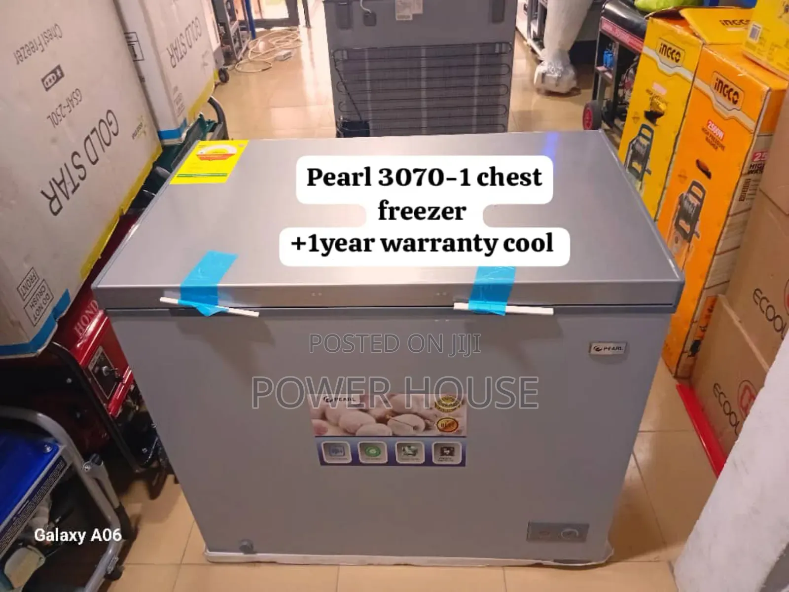 Lovers Chill Box Pearl 3070-1a Chest Freezer Cool