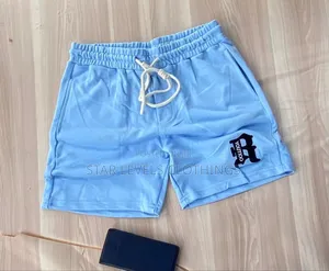 Black Woolen Shorts Available for Men