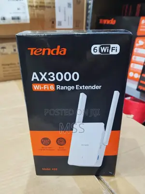 A33 | Ax3000 Wi-Fi 6 Range Extender--Tenda