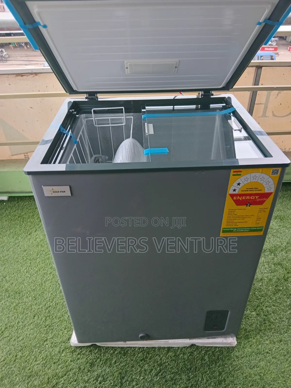 Goldstar Premium Single Door Freezer Fridge 141l Goldstar