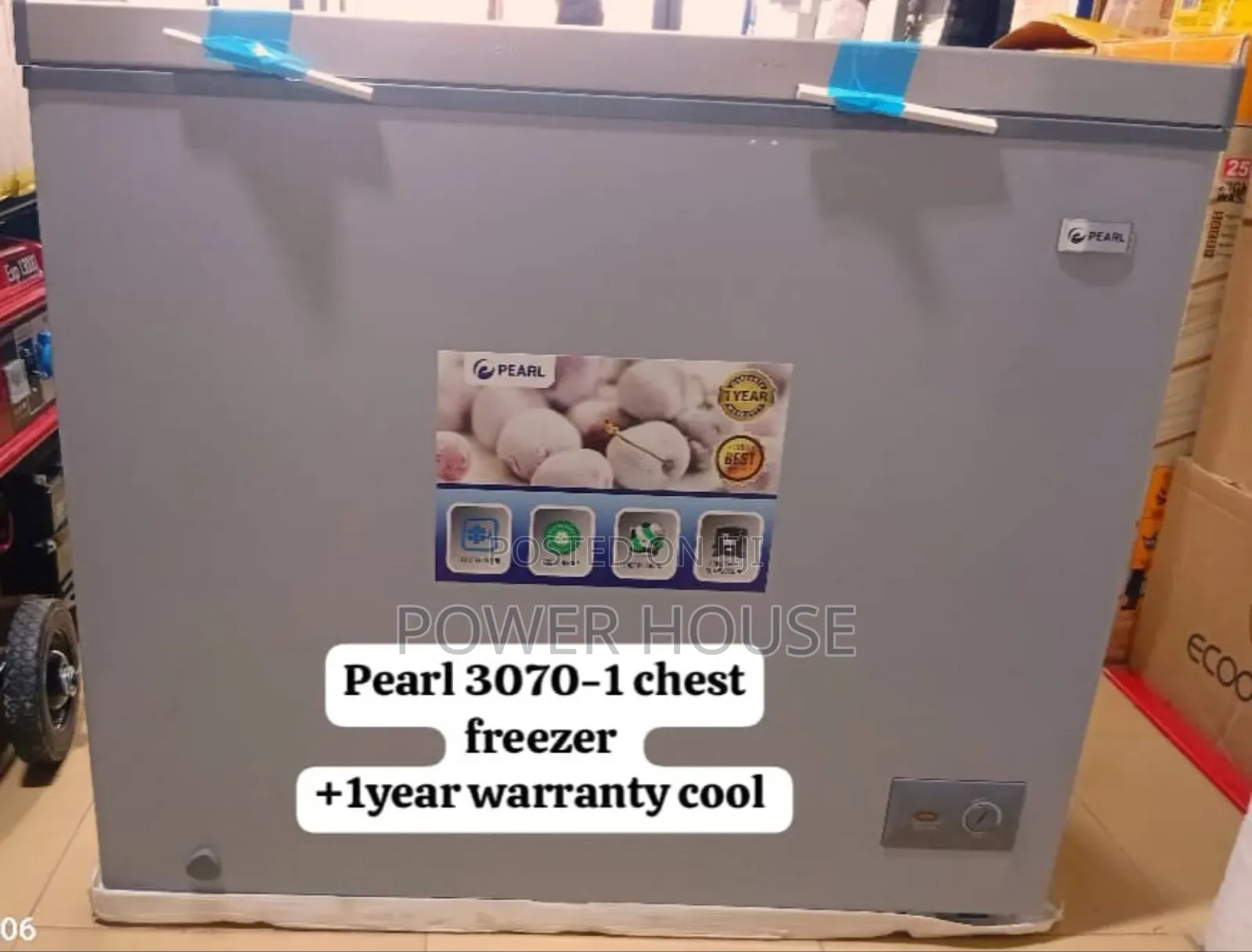 Energy Effecient Pearl 3070-1a Chest Freezer Cool