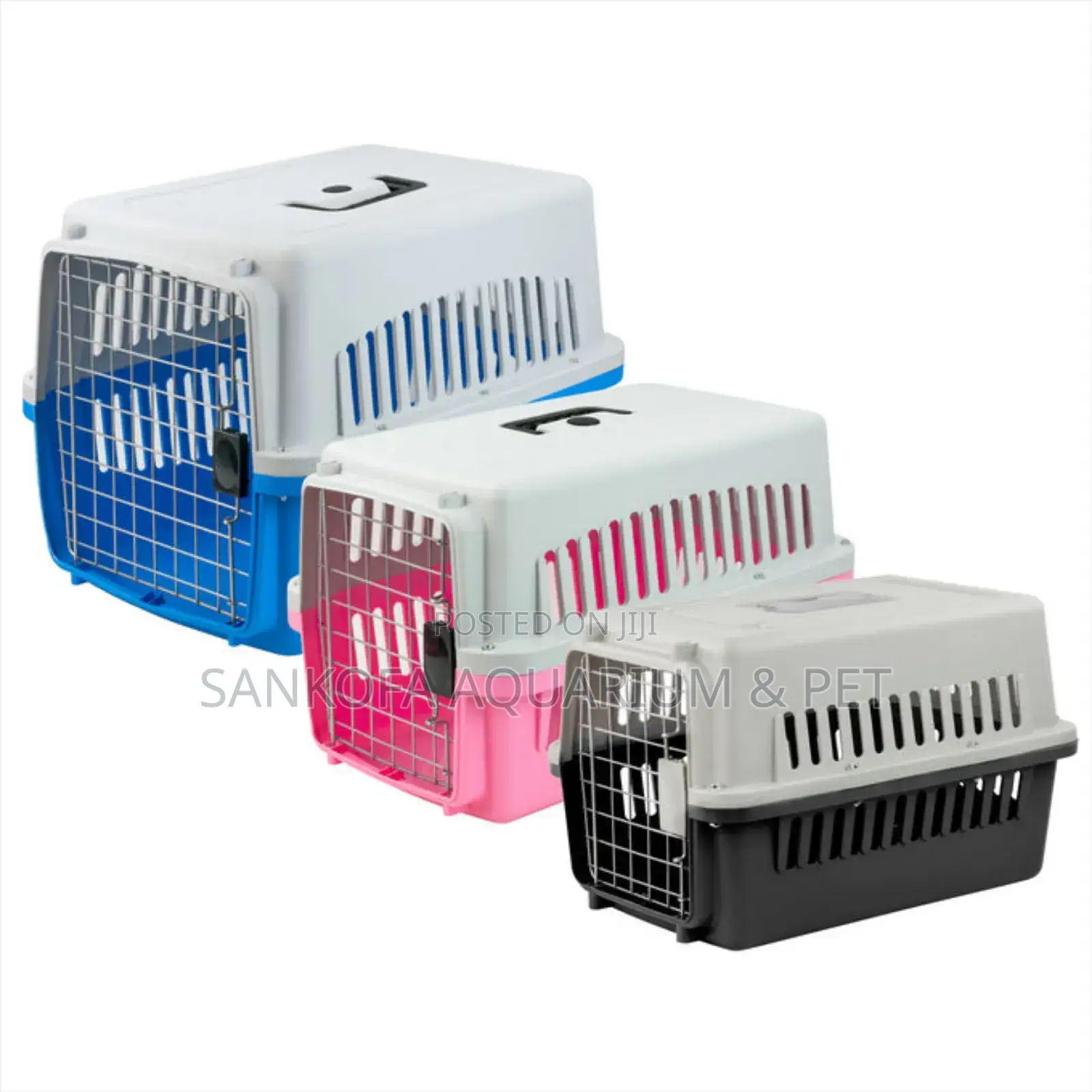 Quality Plastic Traveling Dog Cages for Puppies