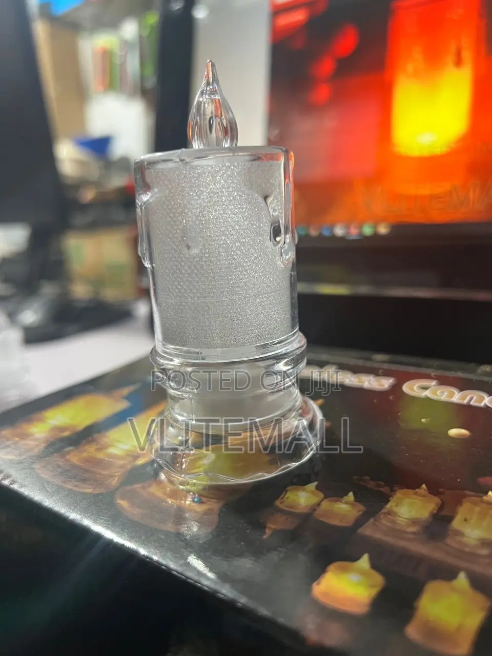 Led Smokeless Candle Light 4.6*9.3cm