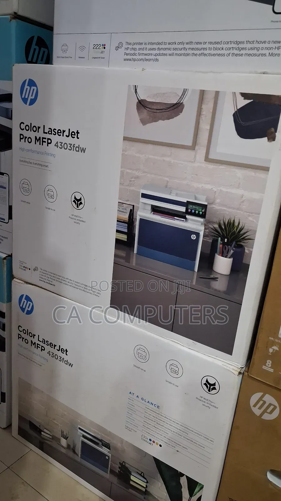 HP Color Laserjet Pro MFP 4303fdw Printer